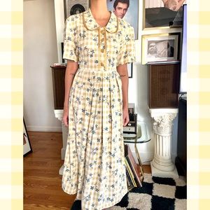 Vintage Coastal Grandma vibes dress